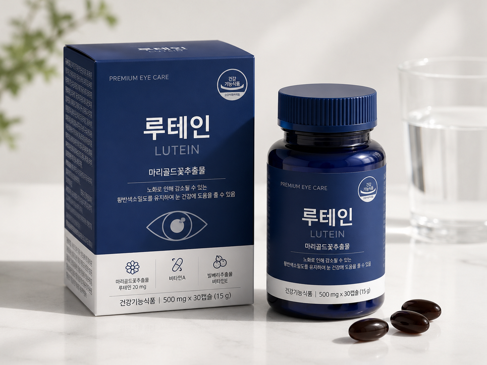 루테인 영양제 광고 제작